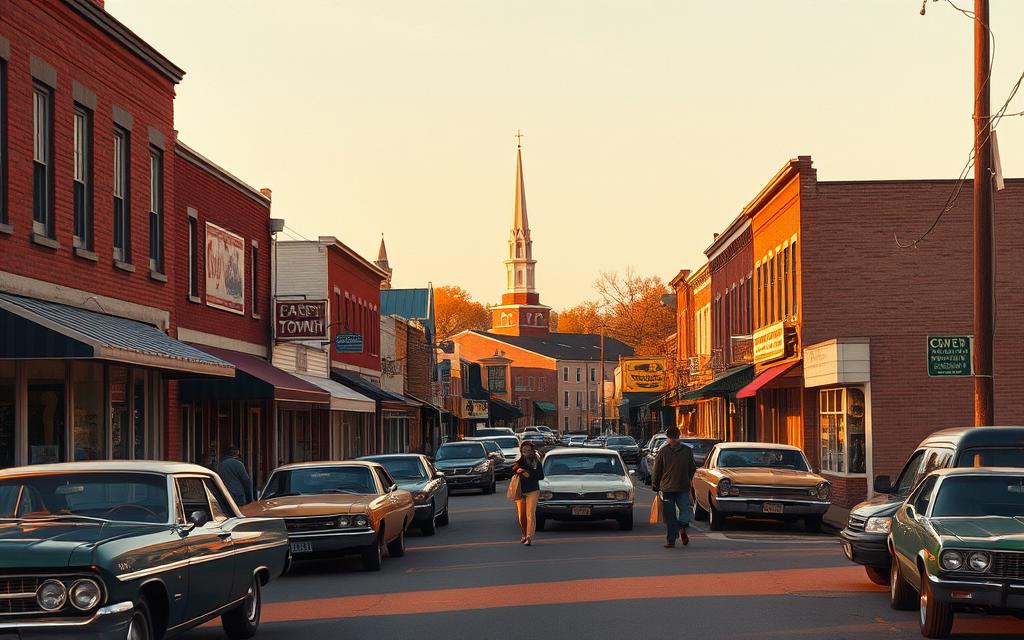 1970s small-town America