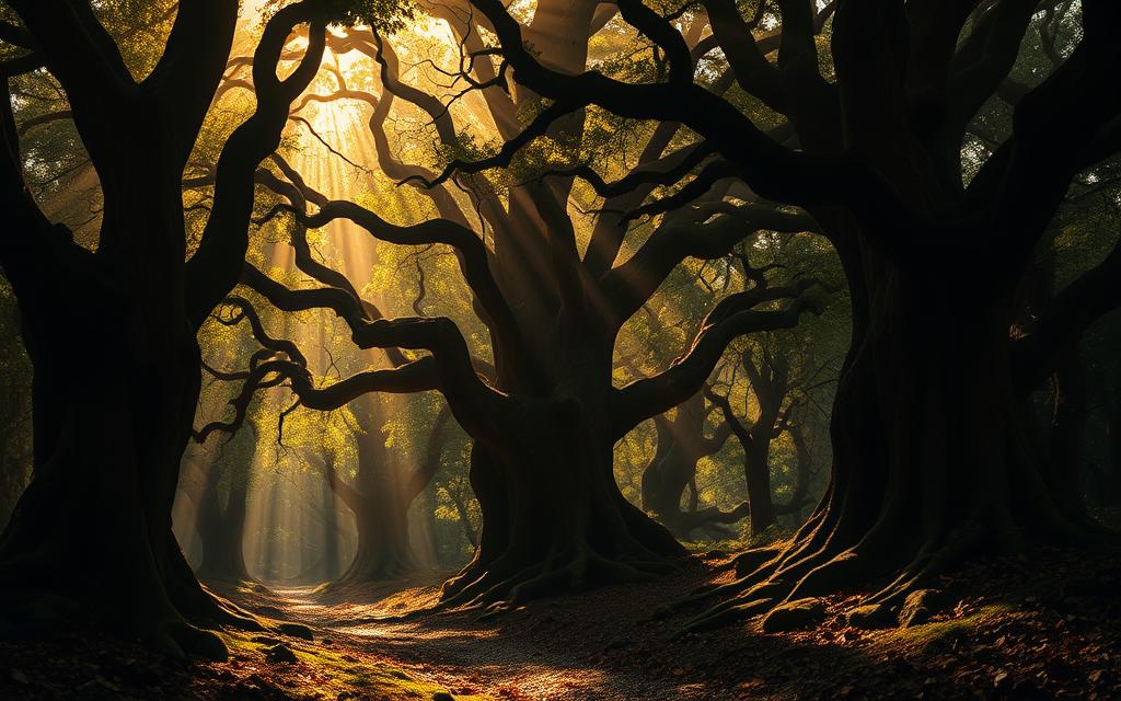 dark wood