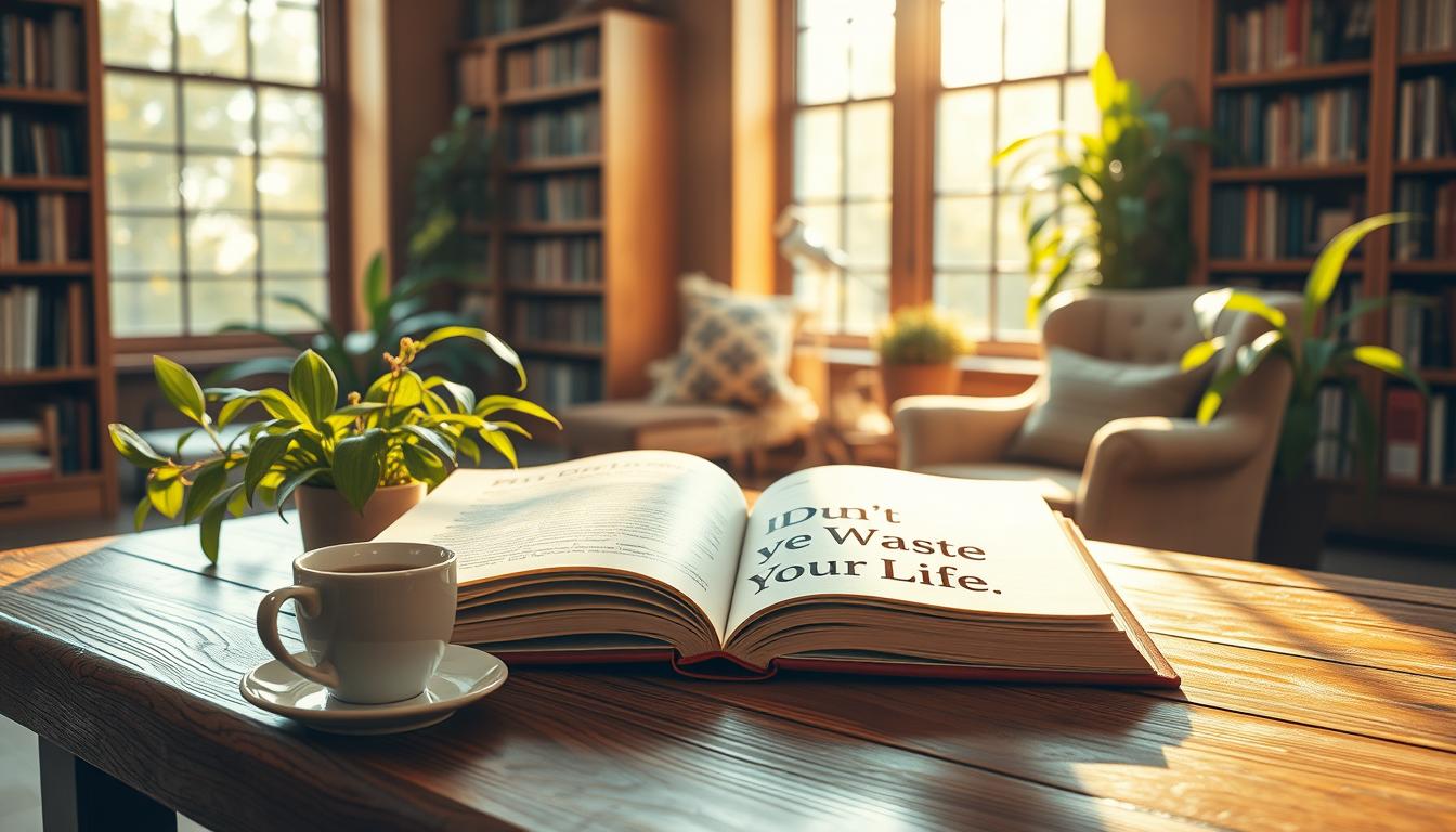 don't waste your life book review