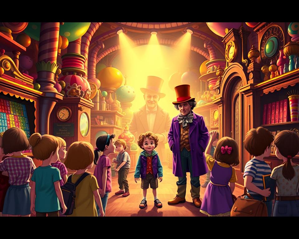 What is the lesson behind Charlie and the Chocolate Factory?