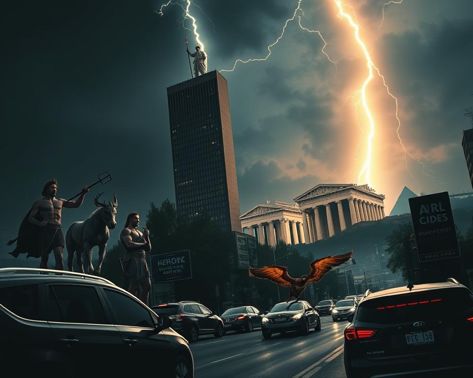 greek mythology modern adaptation
